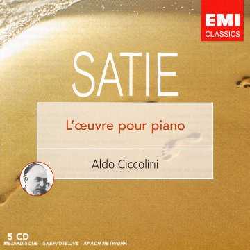 Ciccolini: Satie - L'oeuvre Pour Piano (5 CD box set, FLAC)