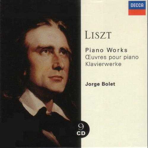 Jorge Bolet - Liszt: Piano Works (9CD boxset, APE)