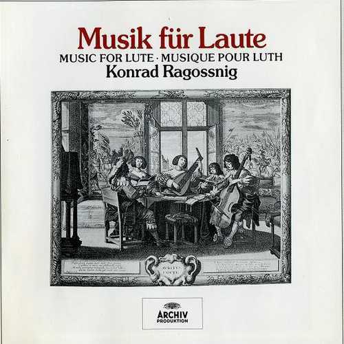 Konrad Ragossnig: Music for Lute (4CD, APE)