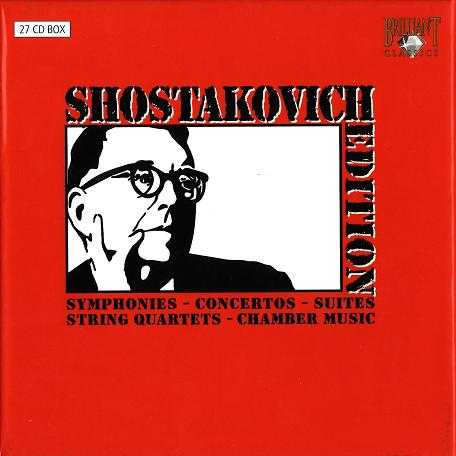 Shostakovich Edition - Symphonies, Concertos, Etc (27 CD boxset, APE)