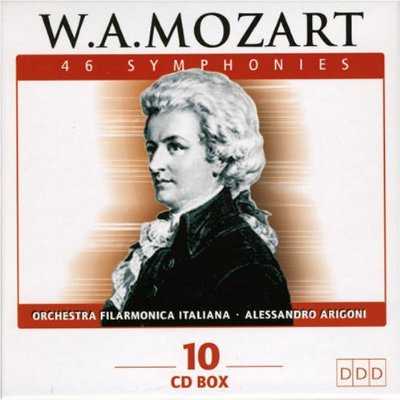 Arigoni - Mozart: 46 Symphonies (10CD boxset, FLAC)