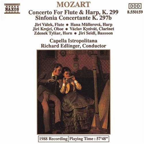 Mozart: Concerto for Flute & Harp, K299; Sinfonia Concertante, K297b (FLAC)