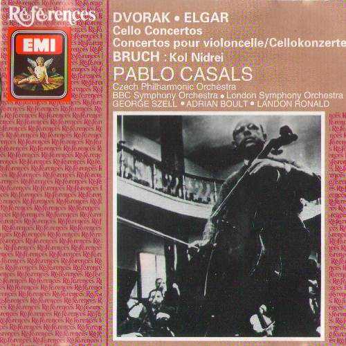Pablo Cassals: Dvorak, Elgar - Cello Concertos; Bruch - Kol Nidrei (FLAC)