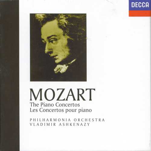 Ashkenazy: Mozart - The Piano Concertos (10 CD box set, FLAC)