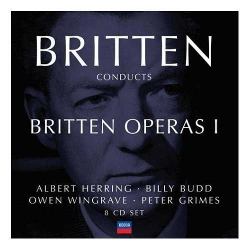 Britten Conducts Britten: Operas Vol.1 (8 CD box set, FLAC)