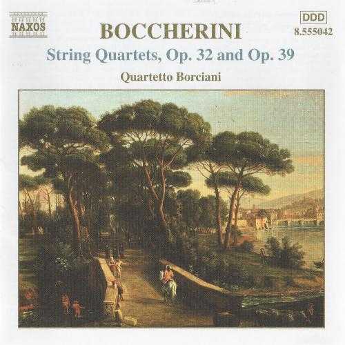 Boccherini: String Quartets, Opp. 32 and 39 (1 CD, WV)