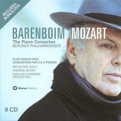 Barenboim: Mozart - The Piano Concertos (9 CD + DVD5 boxset, APE)