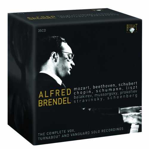 Alfred Brendel: The Complete Vox, Turnabout and Vanguard Solo Recordings (35 CD box set, APE)