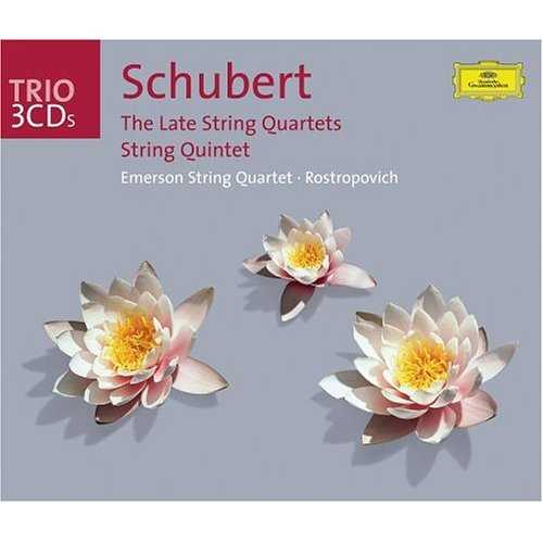 Schubert: The Late String Quartets (3 CD box set, APE)