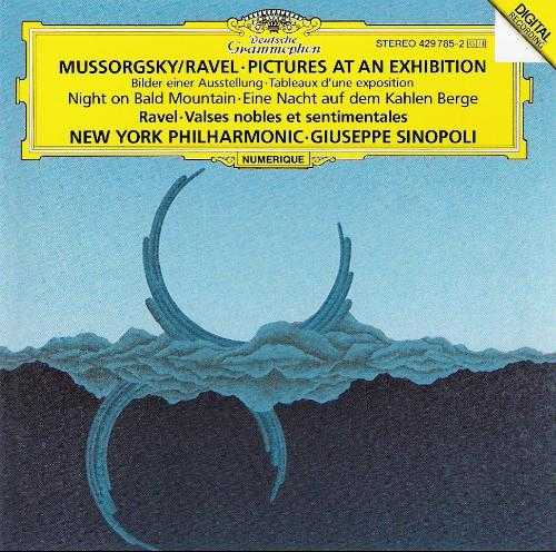 Sinopoli: Mussorgsky - Pictures at an Exhibition, Night on Bald Mountain; Ravel - Valses nobles et sentimentales (FLAC)