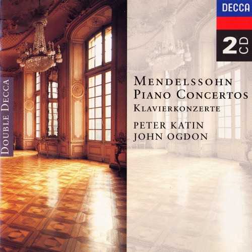 Katin, Ogdon: Mendelssohn - Piano Concertos (2 CD, APE)