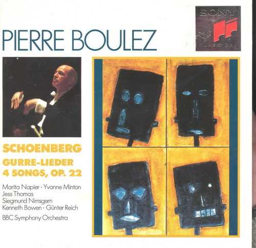 Boulez: Schoenberg - Gurre-Leider,  4 Songs Op. 22 (2 CD, APE)