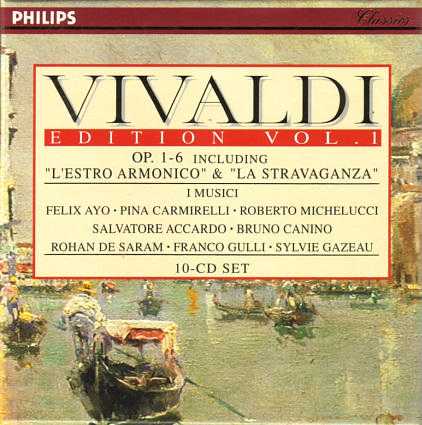 Vivaldi Edition, Vol.1 (10 CD box set, FLAC)