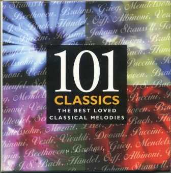 101 Classics: The Best Loved Classical Melodies (8 CD box set, APE)