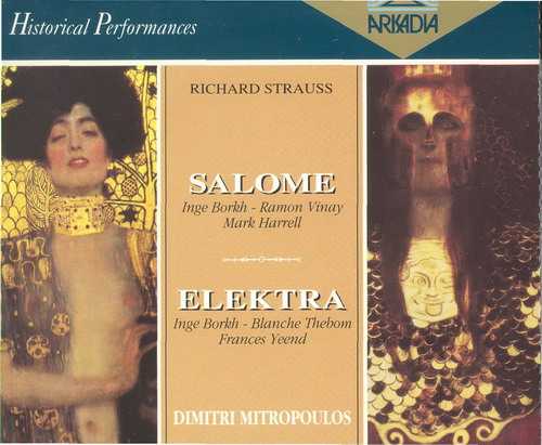 Mitropoulos: Strauss - Salome, Elektra (3 CD box set, APE)