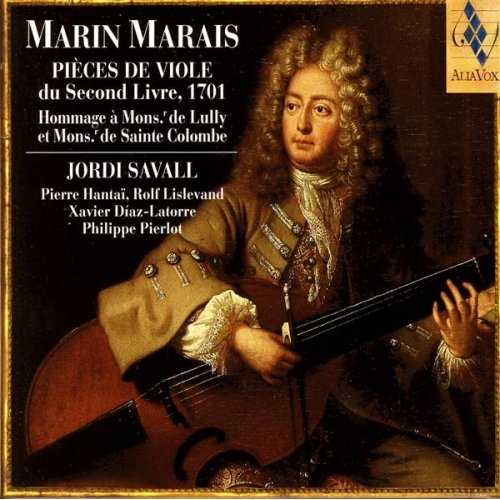 Jordi Savall: Marin Marais - Pieces De Viole Du Second Livre, 1701 (FLAC)
