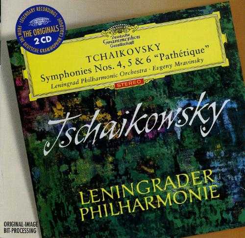 Mravinsky: Tchaikovsky - Symphonies Nos. 4, 5, 6 "Pathétique" ( 2 CD, APE)