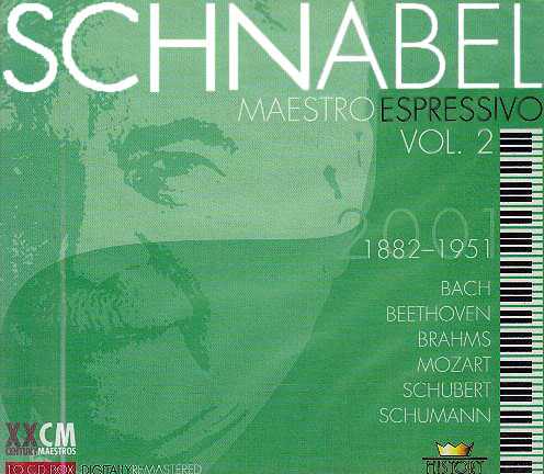Schnabel - Maestro Espressivo, Vol. 2 (10 CD box set, APE)