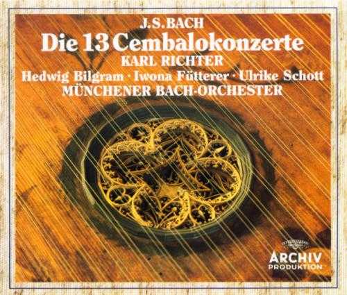 Richter: Bach - Complete Concertos Harpsichords (3 CD box set, APE)