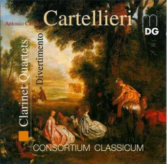 Cartellieri: Clarinet Quartets; Divertimento (FLAC)
