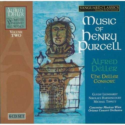 Alfred Deller: Music of Henry Purcell. Vol.2 (6 CD box set, FLAC)