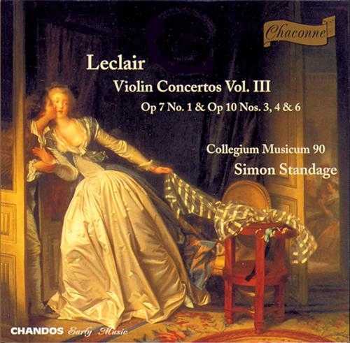 Jean-Marie Leclair - Violin Concertos (3 CD, FLAC)