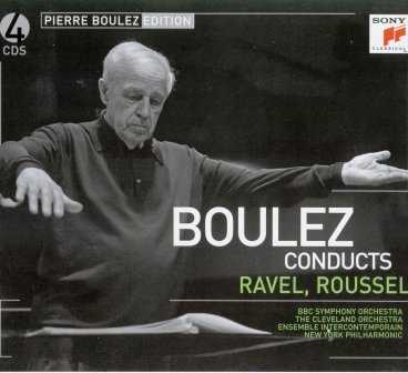 Boulez conducts Ravel, Roussel (4 CD box set, FLAC)