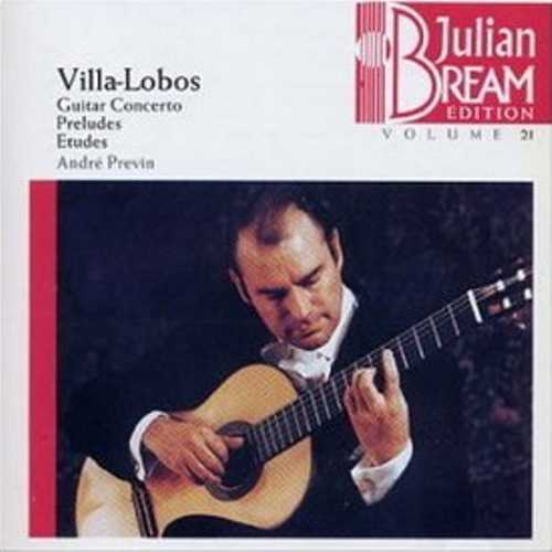 Julian Bream: Heitor Villa-Lobos - Guitar Concerto, Preludes, Etudes (FLAC)
