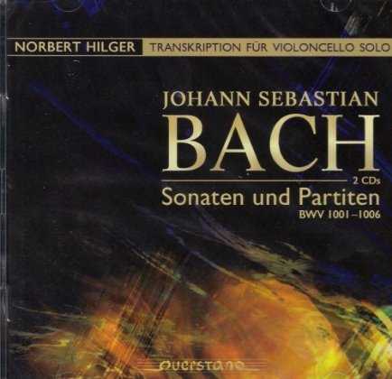 Hilger: Bach - Sonatas and Partitas, transcription for solo cello (2 CD, FLAC)