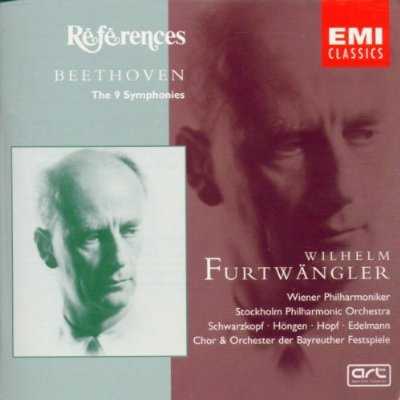 Furtwangler: Beethoven - The 9 Symphonies (5 CD box set, APE)