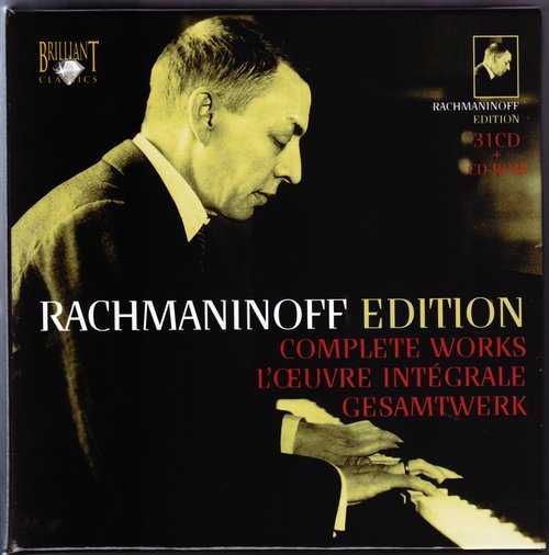 Rachmaninoff Edition, Complete Works (31 CD box set, WavPack)