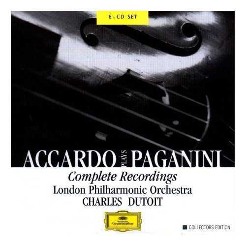 Accardo Plays Paganini: Complete Recordings (6 CD box set, APE)