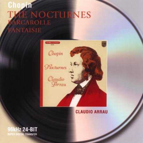 Arrau: Chopin - The Nocturnes, Barcarolle, Fantaisie (2 CD, FLAC)