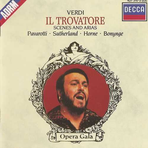 Bonynge: Verdi - Il Trovatore, Scenes and Arias (FLAC)