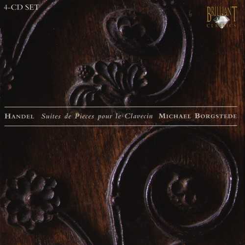 Borgstede: Handel - Suite de pieces pour le Clavecin (4 CD box set, FLAC)