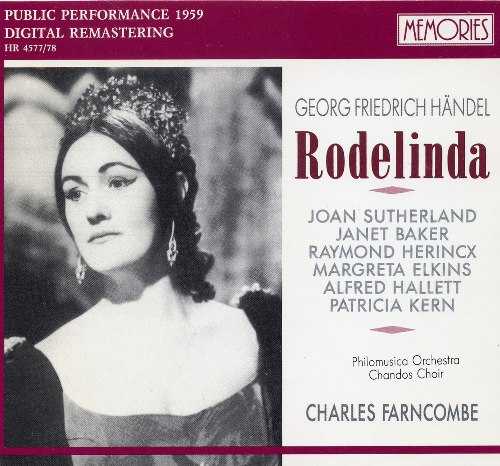 Farncombe: Handel - Rodelinda (2 CD, APE)