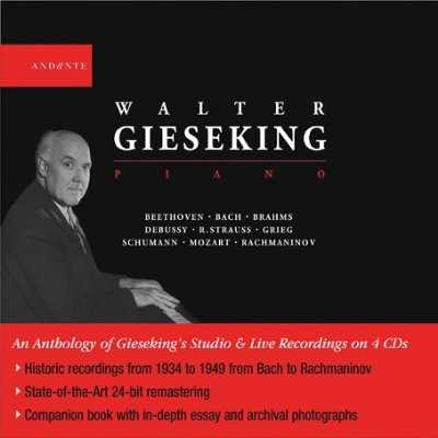 Walter Gieseking - Piano (4 CD box set, APE)