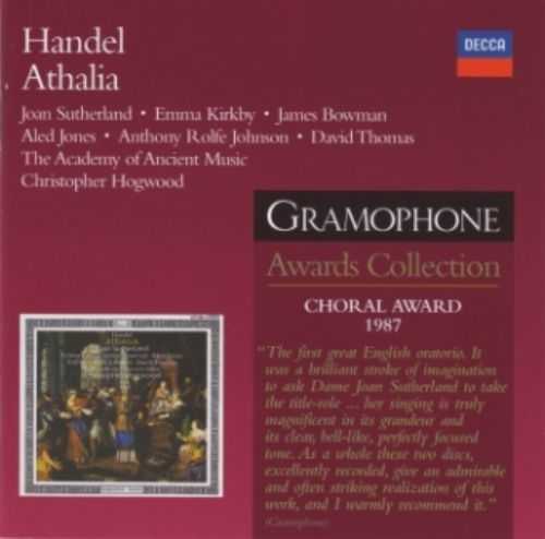 Hogwood: Handel - Athalia (2 CD, APE)