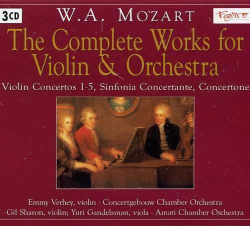 Mozart - The Complete Works for Violin & Orchestra (3 CD, FLAC)