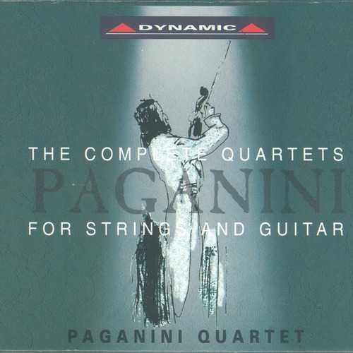 Paganini - The Complete Quartets for Strings and Guitar (5 CD, APE)