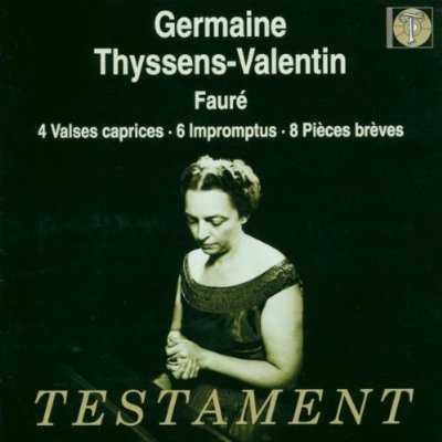 Thyssens-Valentin: Faure - 4 Valses Caprices, 6 Impromptus, 8 Pieces Breves (FLAC)