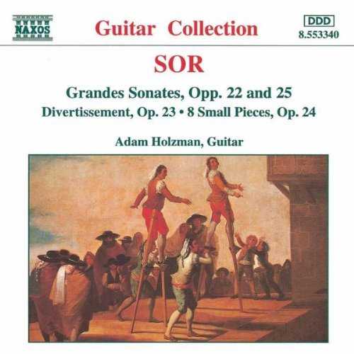 Adam Holzman - Sor: Grandes Sonates, Opp. 22 & 25 (FLAC)