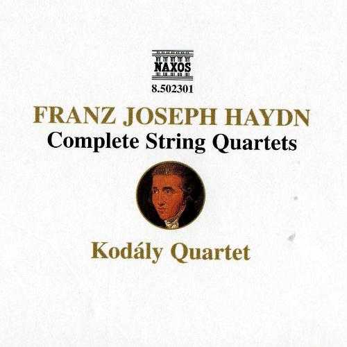 Kodaly Quartet: Haydn - Complete String Quartets (23 CD box set, APE)