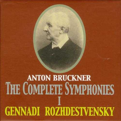 Rozhdestvensky: Bruckner - The Complete Symphonies vol.1,2 (2 x 8 CD box set, APE)
