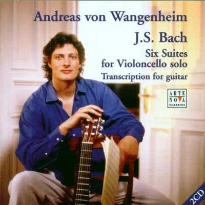 Wangenheim: Bach - Six Suites for Violoncello Transcribed for Guitar (2 CD, APE)