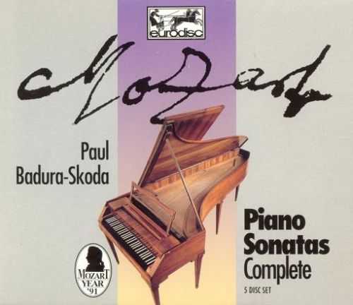 Badura-Skoda: Mozart - Complete Piano Sonatas (5 CD box set, FLAC)
