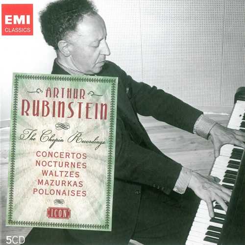 EMI Icon: Rubinstein - The Chopin Recordings (5 CD box set, FLAC)