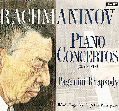 Lugansky, Prats: Rachmaninov - Piano Concertos (Complete), Paganini Rhapsody (2 CD, APE)