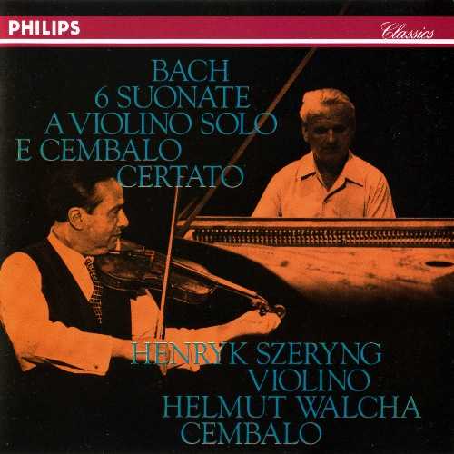 Szeryng, Walcha: Bach - The 6 Sonatas for Violin and Harpsichord (2 CD, FLAC)