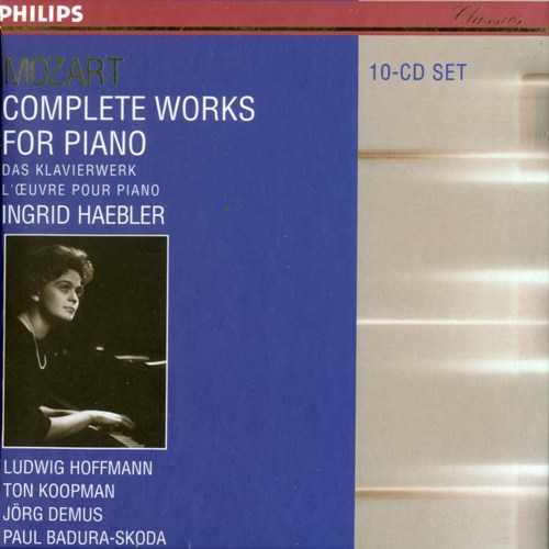 Haebler: Mozart - Complete Works for Piano (10 CD box set, APE)